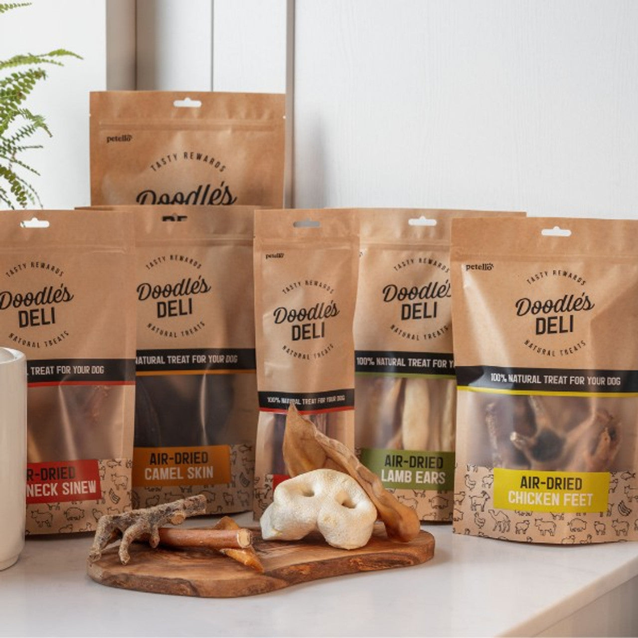 Doodles Deli Air-Dried Smoked Giant Venison Bone 1pcs