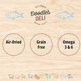Load image into Gallery viewer, Doodles Deli Air Dried Cat Fish Skin 1kg
