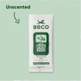 Load image into Gallery viewer, Beco Bamboo Dog Wipes Unscented Natural Pet Grooming Wipes for Sensitive Skin, Eco-Friendly & Gentle Cleaning
