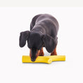 Load image into Gallery viewer, Beco Natural Rubber Dog Toy Super Stick Chew Toy Durable for Aggressive Chewers Yellow
