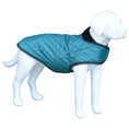 Load image into Gallery viewer, Henry Wag Teal Quilted Dog Jacket Small 40cm
