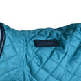 Load image into Gallery viewer, Henry Wag Teal Quilted Dog Jacket Small 40cm
