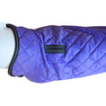 Load image into Gallery viewer, Henry Wag Purple Quilted Dog Jacket Small 40cm
