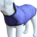 Load image into Gallery viewer, Henry Wag Purple Quilted Dog Jacket Medium 45cm
