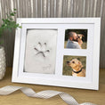 Load image into Gallery viewer, Oh So Precious Paw Print Clay Mould & Photo Frame Pet Keepsake Kit for Dogs & Cats
