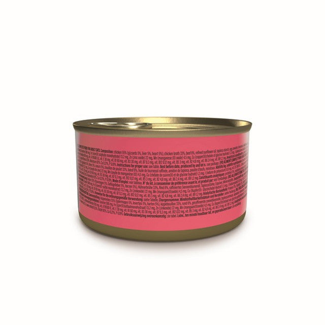 Schesir After Dark Pate Adult Cat Chicken & Beef 80g Case of 12