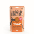 Load image into Gallery viewer, Schesir Functions Digestive Topper Adult Cat Pumpkin & Wheatgrass 40g Case of 12
