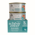 Load image into Gallery viewer, Schesir Silver Wholefood Older Cat Tuna & Mackerel 70g
