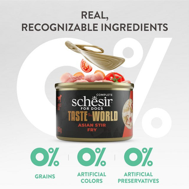 Schesir Taste The World Adult Dog Chicken Paella 150g
