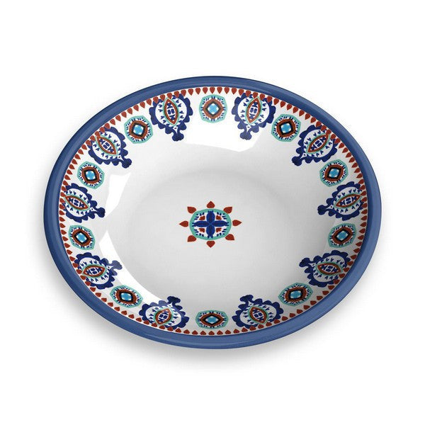 Tarhong Moroccan Pet Saucer Multi Small Ceramic Pet Bowl 5.2Inch 0.75 Cup