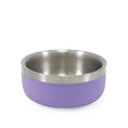 Load image into Gallery viewer, Rosewood Double Wall Stainless Steel Pet Bowl Spill-Resistant, Insulated Lilac
