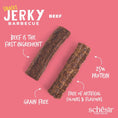 Load image into Gallery viewer, Schesir Dog Snack Jerky BBQ Beef 145g
