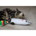 Load image into Gallery viewer, Rosewood Moody Moggy Rainbow Cat Kicker Interactive Cat Toy for Cats, Durable Plush & Colorful Design
