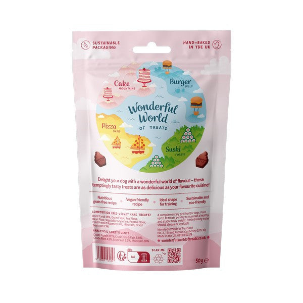 WWOT Red Velvet Cake Snack 50g Premium Mini Dessert Treat Pack of 12