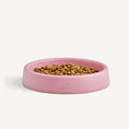 Load image into Gallery viewer, Beco Steady Cat Bowl Pink Non-Slip Elevated Cat Feeding Bowl Durable Eco-Friendly Pet Dish
