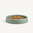Load image into Gallery viewer, Beco Steady Cat Bowl Green Non-Slip Eco-Friendly Pet Feeding Dish
