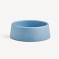 Load image into Gallery viewer, Beco Steady Dog Bowl Blue Non-Slip Elevated Pet Feeder Durable Eco-Friendly Dog Bowl Dogs
