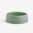 Load image into Gallery viewer, Beco Non-Slip Dog Bowl Green Eco-Friendly Steady Pet Feeding Bowl
