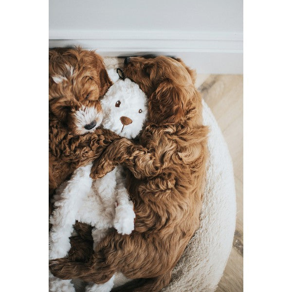 Rosewood My Dog Bear Plush Toy Interactive Soft Dog Toy for Chewing & Play