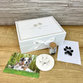 Load image into Gallery viewer, Oh So Precious Pet Memory Box Personalized Pet Keepsake & Remembrance Kit for Dogs & Cats
