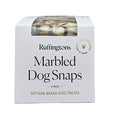 Load image into Gallery viewer, Ruffingtons Marbled Dog Treats 5 Pack Snaps Crunchy Chewy Snacks for Dogs

