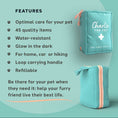 Load image into Gallery viewer, Charlie The Vet Pet First Aid Kit  Emergency Care Supplies for Dogs & Cats Compact Travel-Friendly Kit
