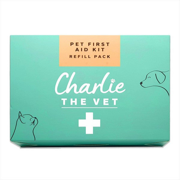 Charlie The Vet Pet First Aid Kit Refill Pack Wound Care & Emergency Pet Health Supplies