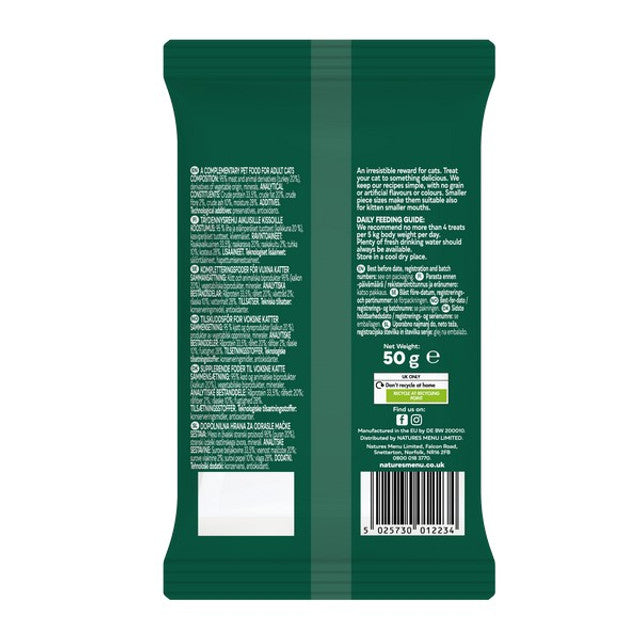 Natures Menu Cat Meaty Treats Turkey 50g