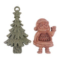 Load image into Gallery viewer, Rosewood Veggie Burst Santa & Tree Duo Dog Treats Chews for Healthy Snacks Set of 4
