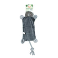 Load image into Gallery viewer, Animal Instincts Plush Hippo Toy Jungle Buddies Soft Stuffed Animal with Rope
