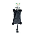 Load image into Gallery viewer, Animal Instincts Jungle Buddies Plush Zebra Toy with Rope Soft Chew & Interactive Pet Toy for Dogs
