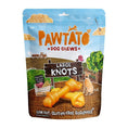 Load image into Gallery viewer, Pawtato Large Dog Chew Knots Healthy Natural Treats for Dogs 180g Pack of 6
