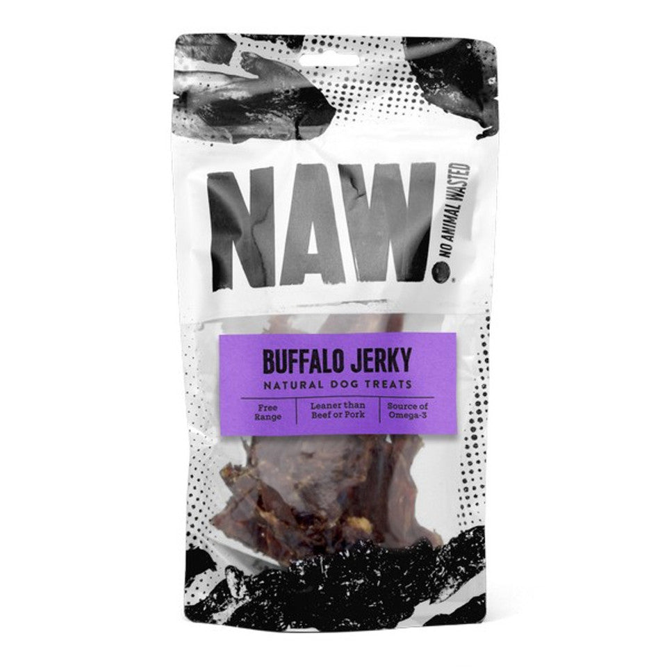 NAW Buffalo Jerky Premium Dog Treats 150g High Protein Natural Chew Snacks