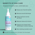 Load image into Gallery viewer, Charlie The Vet Ear Care Solution for Dogs & Cats Gentle Ear Cleaner, Soothes Irritation & Maintains Healthy Ears
