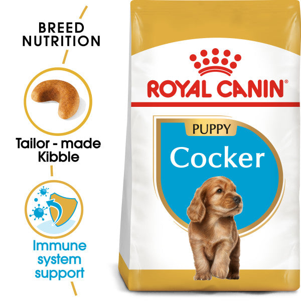 Royal Canin Cocker Puppy Dry Dog Food