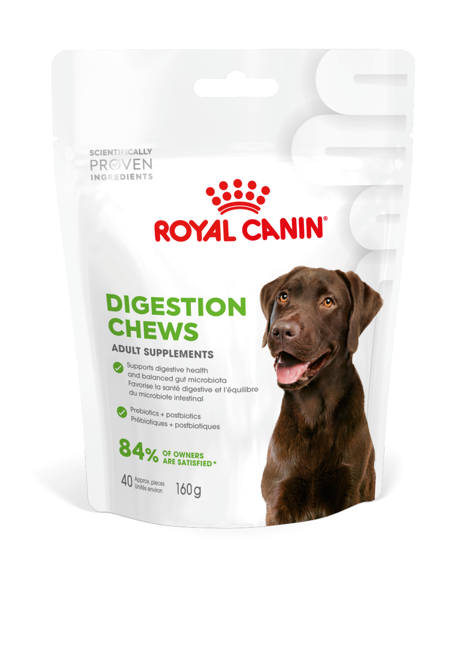 Royal Canin Dog Supplement for Digestion Soft Chews  160g