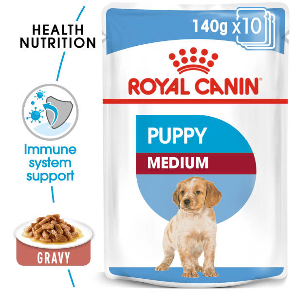 Royal Canin Medium Puppy in Gravy Wet Food