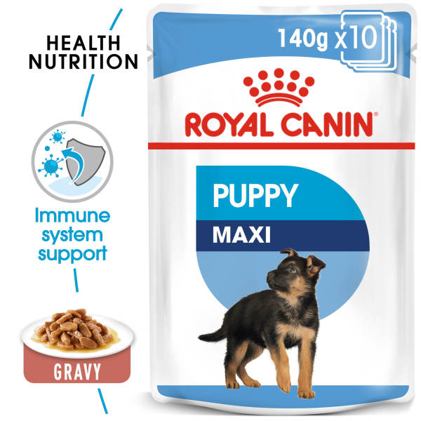 Royal Canin Maxi Puppy in Gravy Wet Food