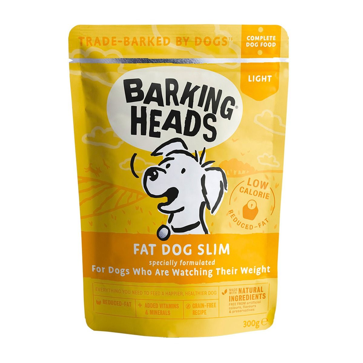 Barking Heads Fat Dog Slim Wet Food 300g