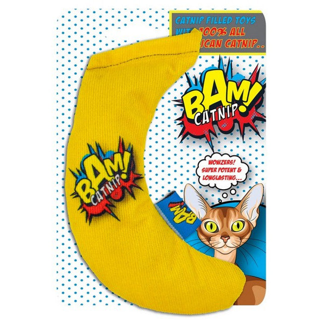 BAM Catnip Banana Cat Toy