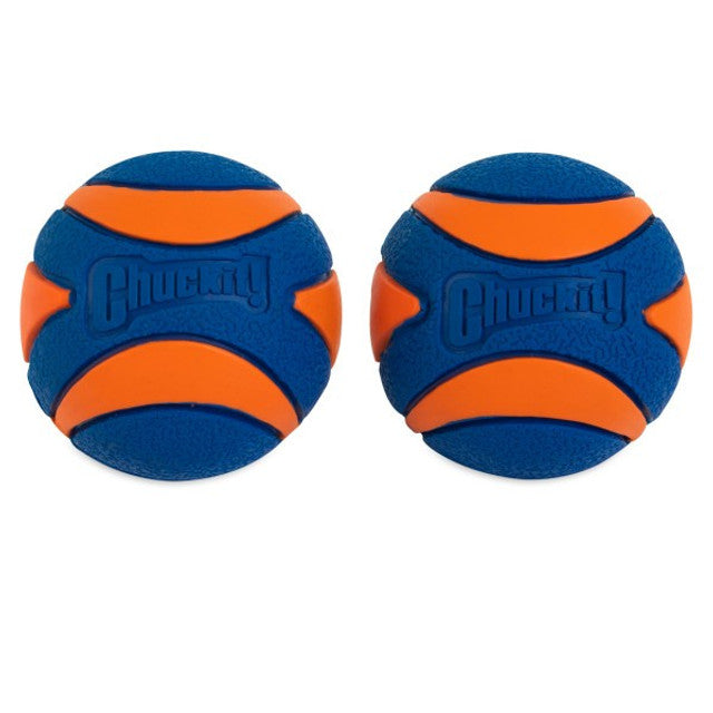 Chuckit! Ultra Squeaker Ball Medium (2Pk) 6.5cm