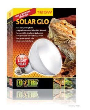 Exo Terra Solarglo Mercury Vapour Terrarium Lamp 125W