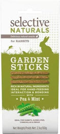 Load image into Gallery viewer, Selective Naturals Garden Sticks for Rabbits with Pea & Mint
