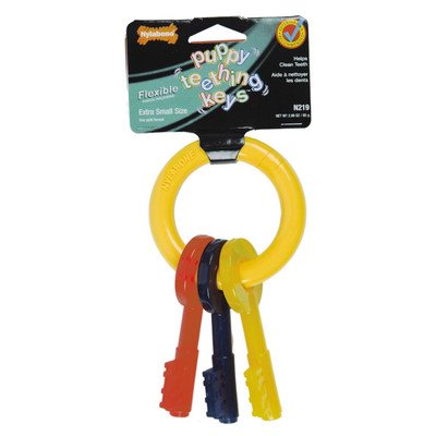 Nylabone Puppy Teething Keys, Small