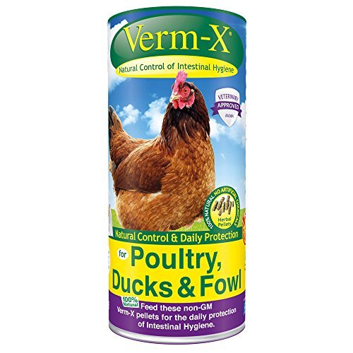 Verm X Poultry Pellets Internal Parasite Control For A Poultry 250G X 5 Pack