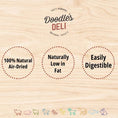 Load image into Gallery viewer, Doodles Deli Air Dried British Twisted Pizzles 1kg
