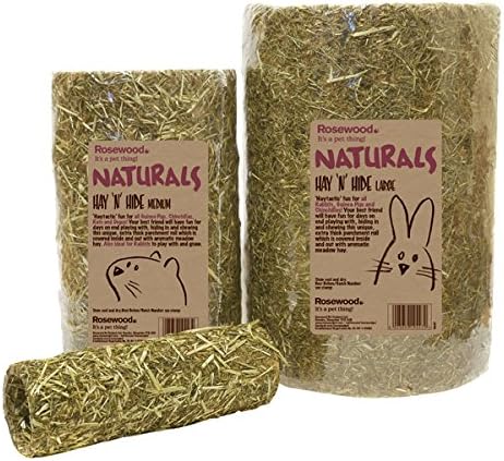 Rosewood Hay n Hide Small Animal Hideout & Hay Feeder, Medium