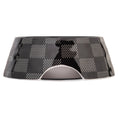 Load image into Gallery viewer, Black Checker Chewy Vuiton Bowl

