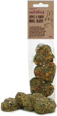 Load image into Gallery viewer, Rosewood Apple & Pansy Nibble Hearts Small Animal Treats, 6pc, Case of 8
