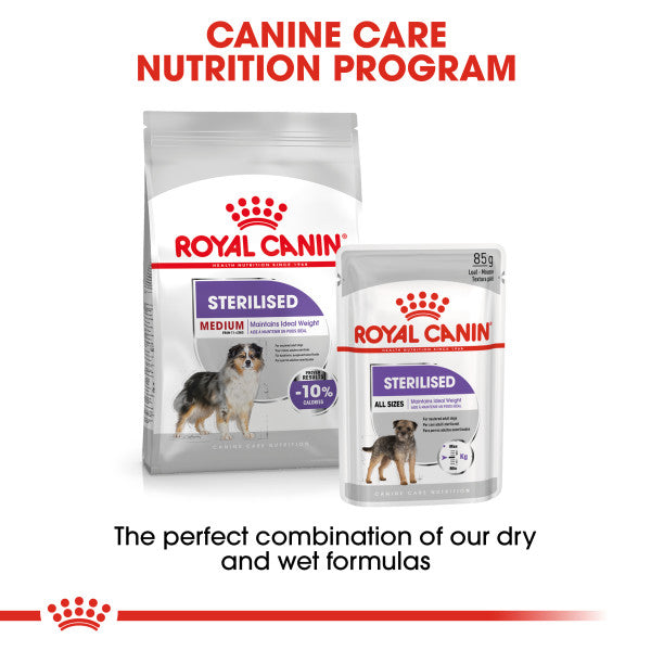 Royal Canin Medium Sterilised Care Adult Dry Dog Food